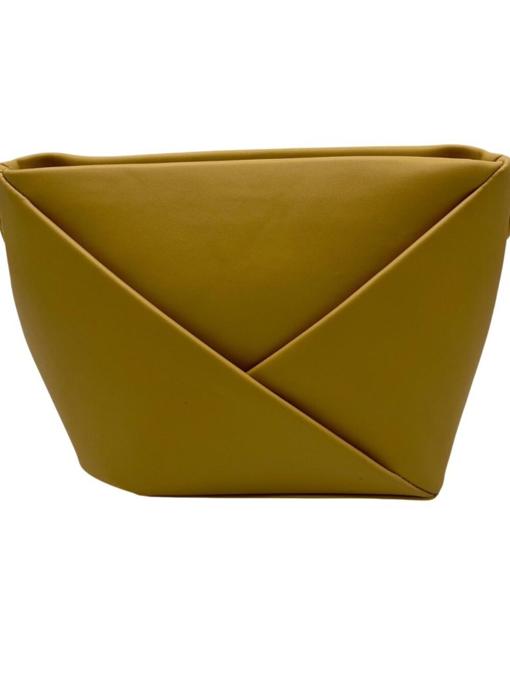 MMS Beige Leather Crossbody Bag